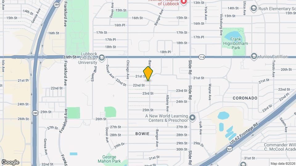 5402 22nd St Map and Location Details