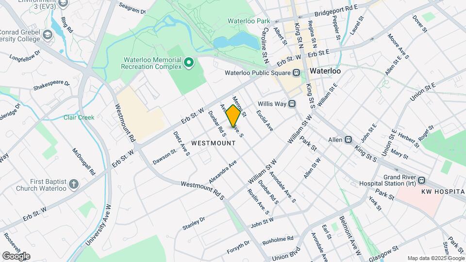 45 Avondale Av S Map and Location Details