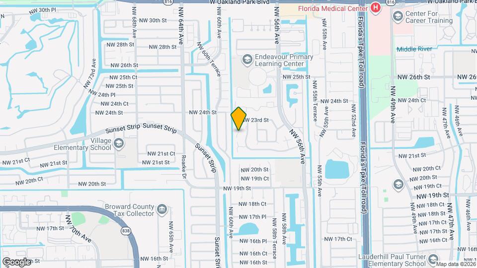 2216 NW 59th Way Map and Location Details