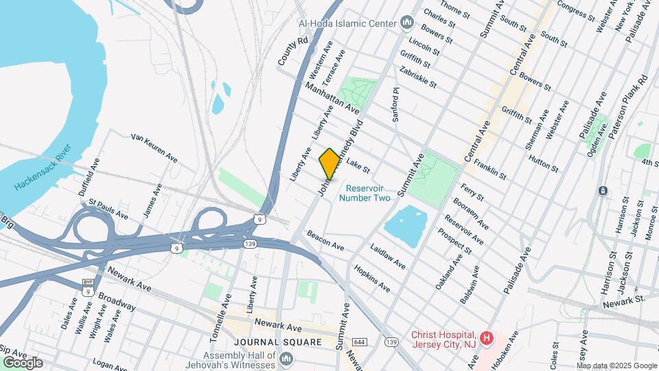 3198 John F Kennedy Blvd Mapa y Detalles de la Ubicación