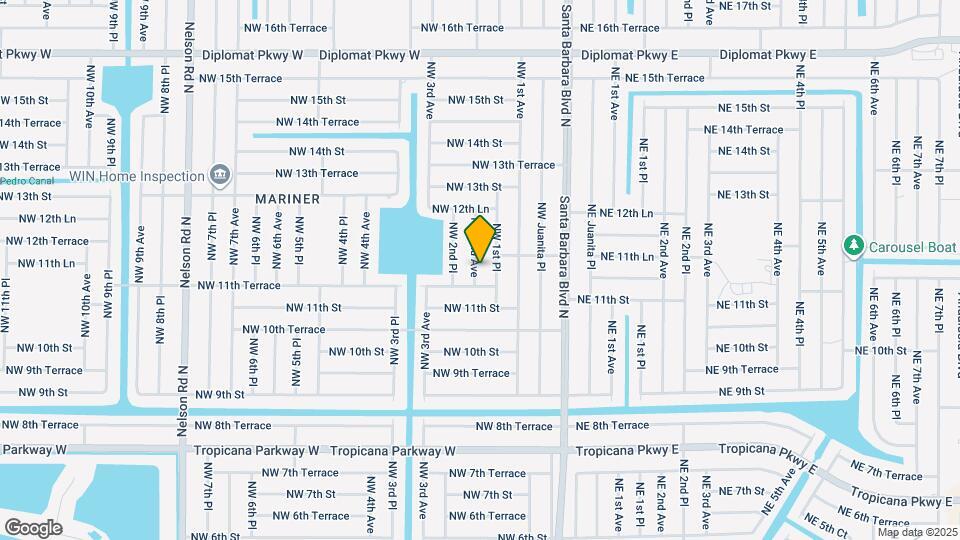 1123 NW 2nd Ave Map and Location Details