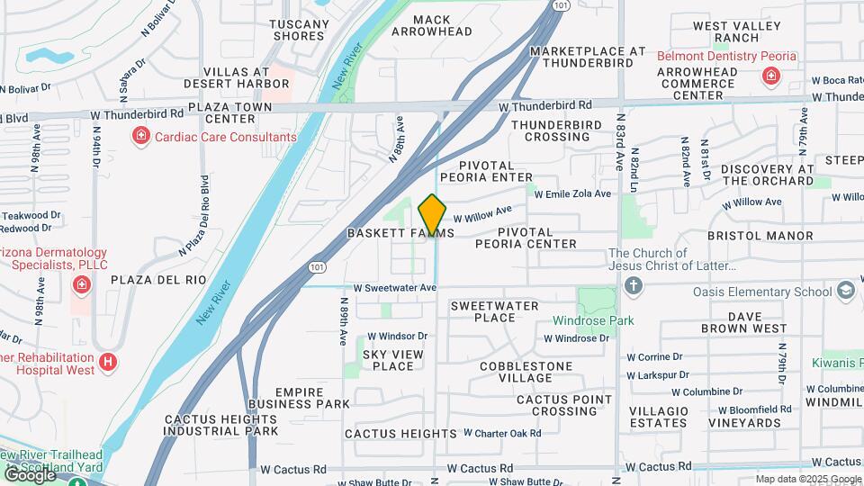 13193 N 87th Dr Map and Location Details