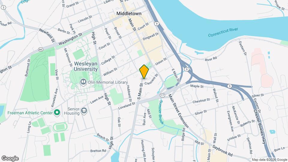 36 S Main St Map and Location Details