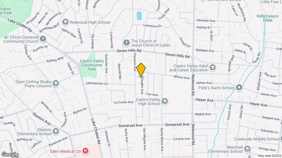 19139 Vaughn Ave Map and Location Details