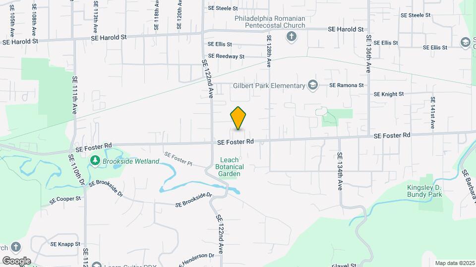 12429 SE Foster Rd Map and Location Details