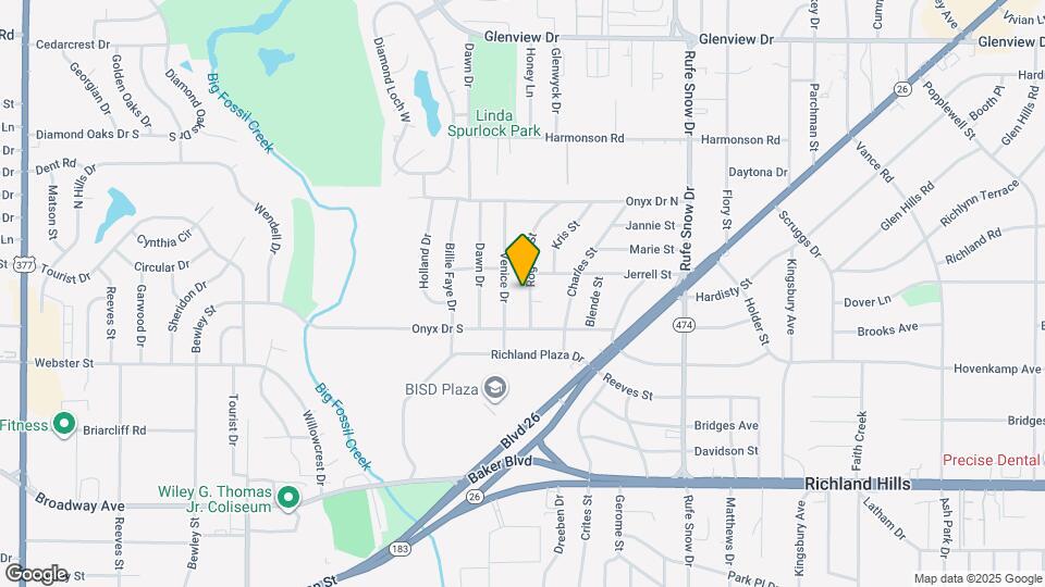 3635 Rogene St Map and Location Details