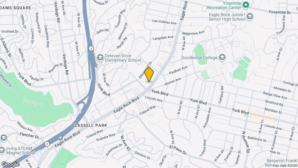 4419-4423 Eagle Rock Blvd Map and Location Details