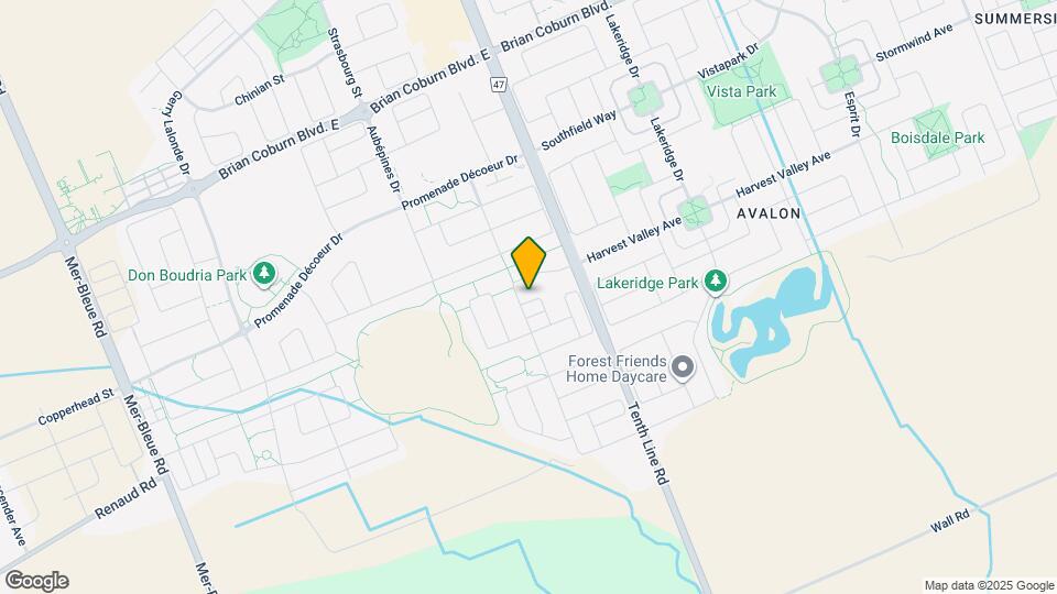 504 Broadleaf St Map and Location Details