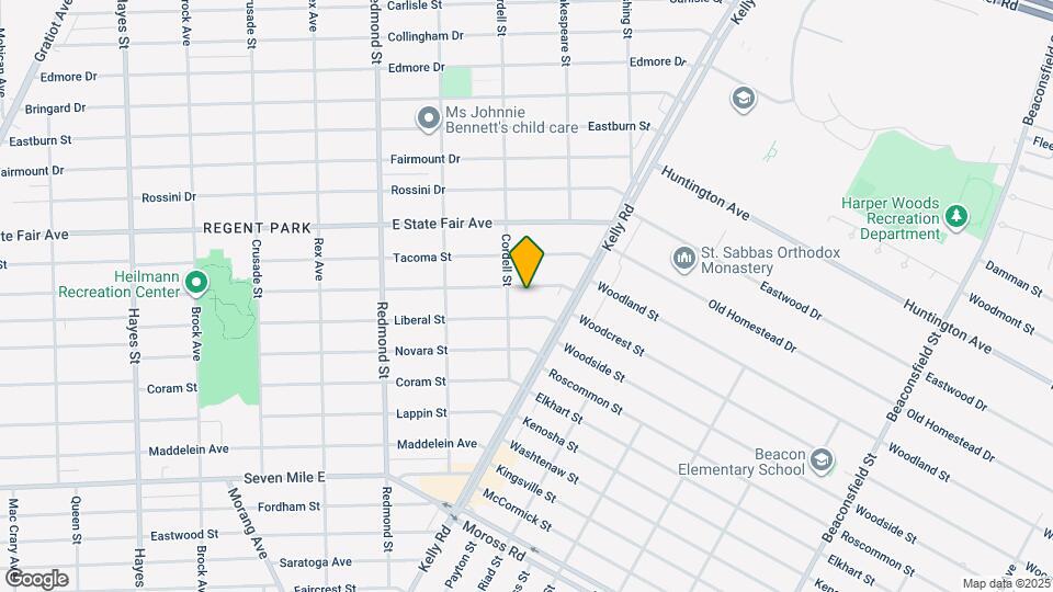 16426 Manning St Map and Location Details