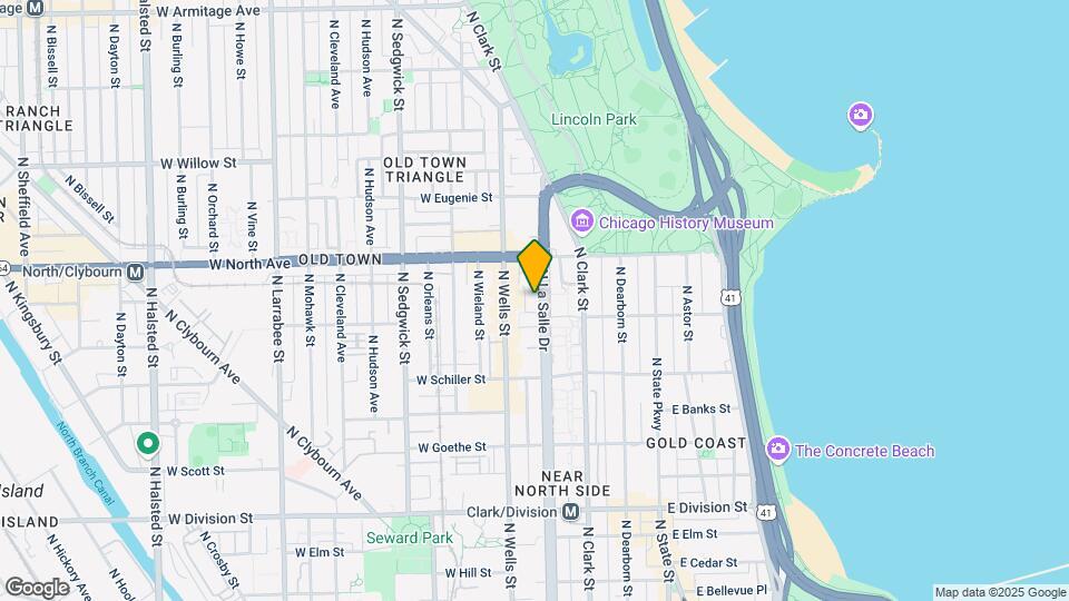 1522 N La Salle Dr Mapa y Detalles de la Ubicación
