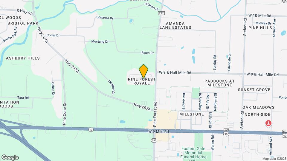 2511 Trailwood Dr Map and Location Details