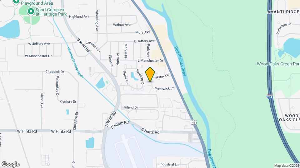 530 Prestwick Ln Map and Location Details