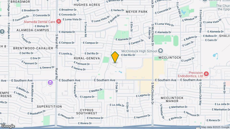 The Enclave Apartment Homes Mapa y Detalles de la Ubicación