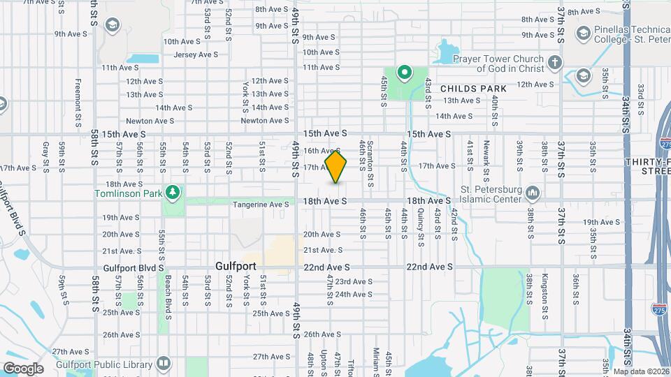 1759 Temple Terrace S Map and Location Details