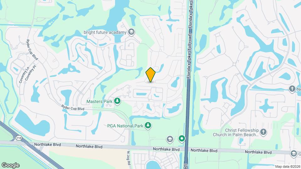 886 Windermere Way Map and Location Details