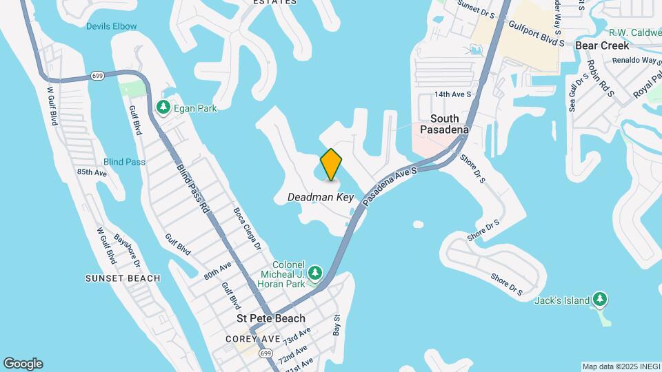 7907 Sailboat Key Blvd S Mapa y Detalles de la Ubicación