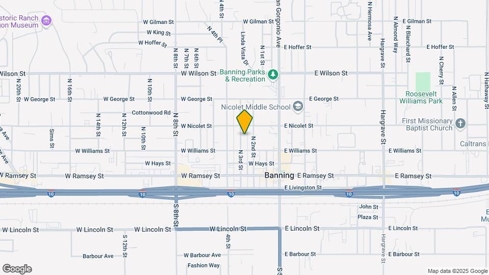 290 N 3rd St Map and Location Details