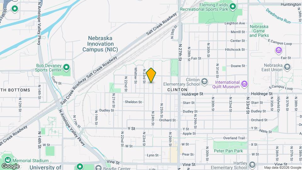 1529 N 24th St Map and Location Details