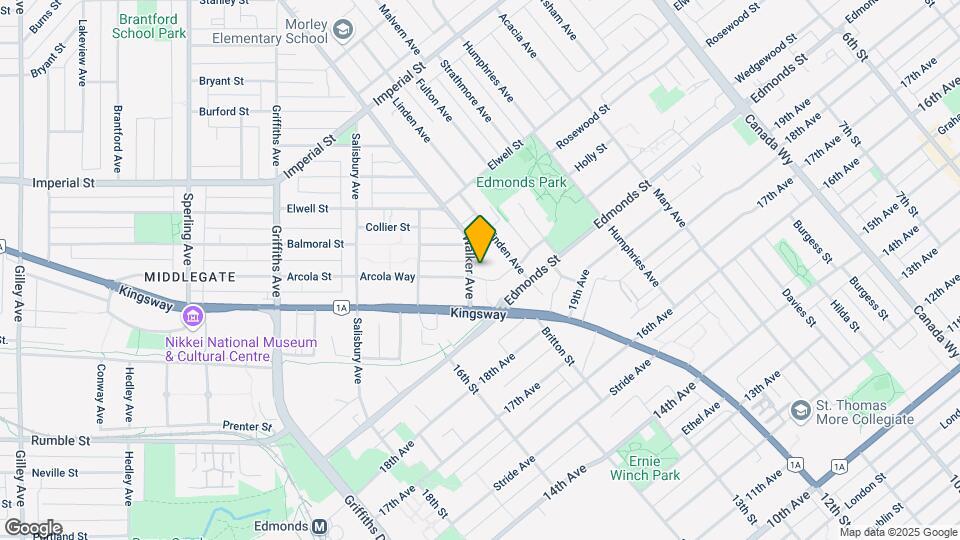 7325 Arcola St Map and Location Details