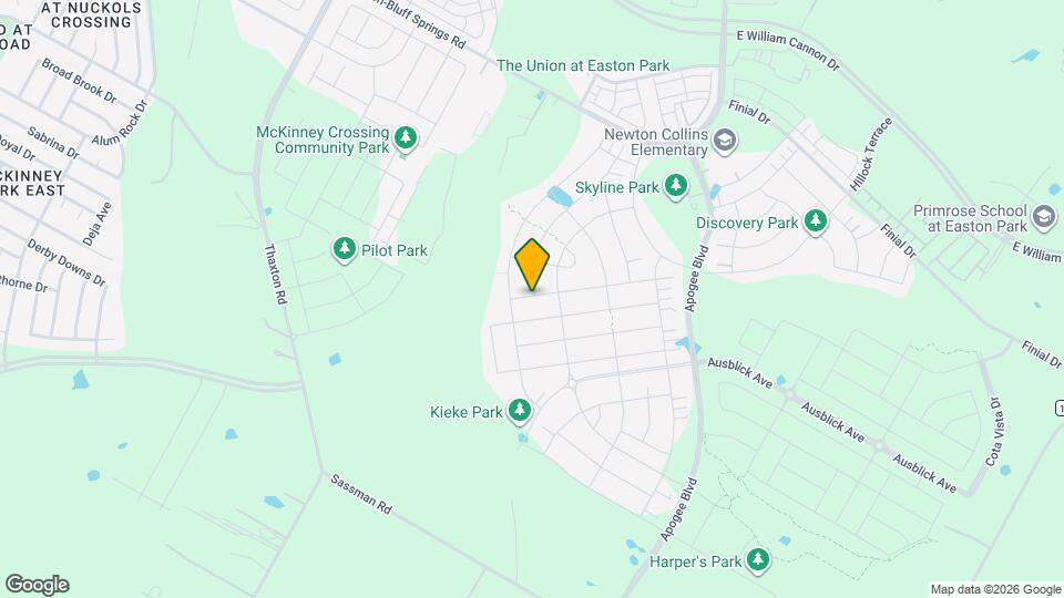 8001 Silhouette St Map and Location Details