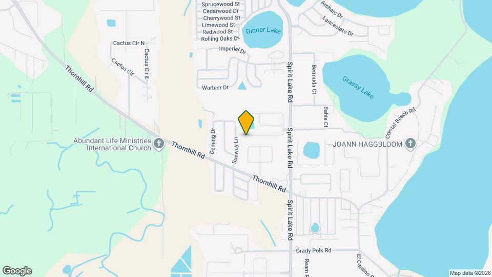 6033 Live Oak Dr Map and Location Details