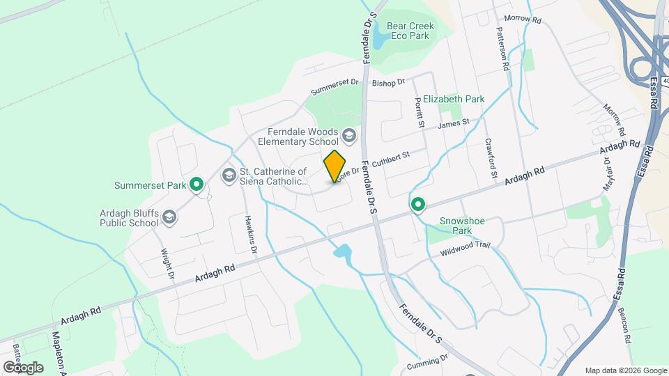 29 Gore Dr Map and Location Details