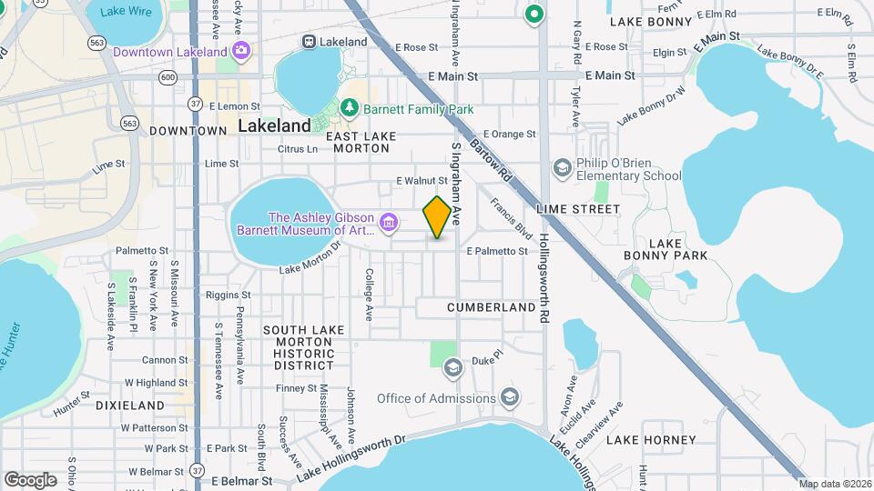 940 E Palmetto St Map and Location Details