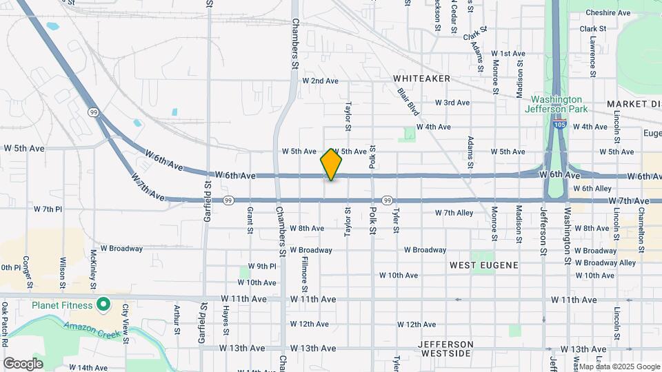 1474 1/2 W 6th Ave Mapa y Detalles de la Ubicación