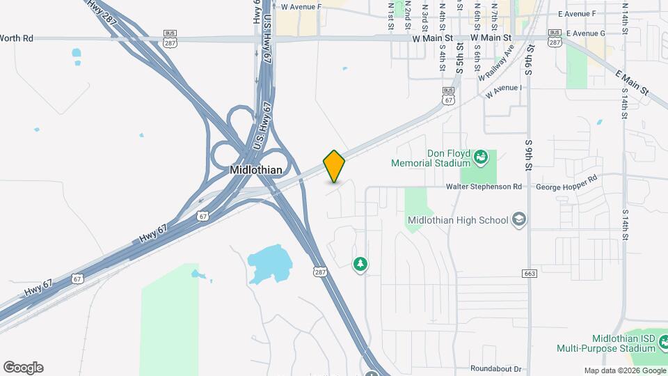 1023 Skyview Ct Map and Location Details