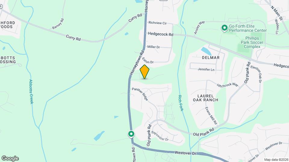 901 Falls Grove Trl Map and Location Details