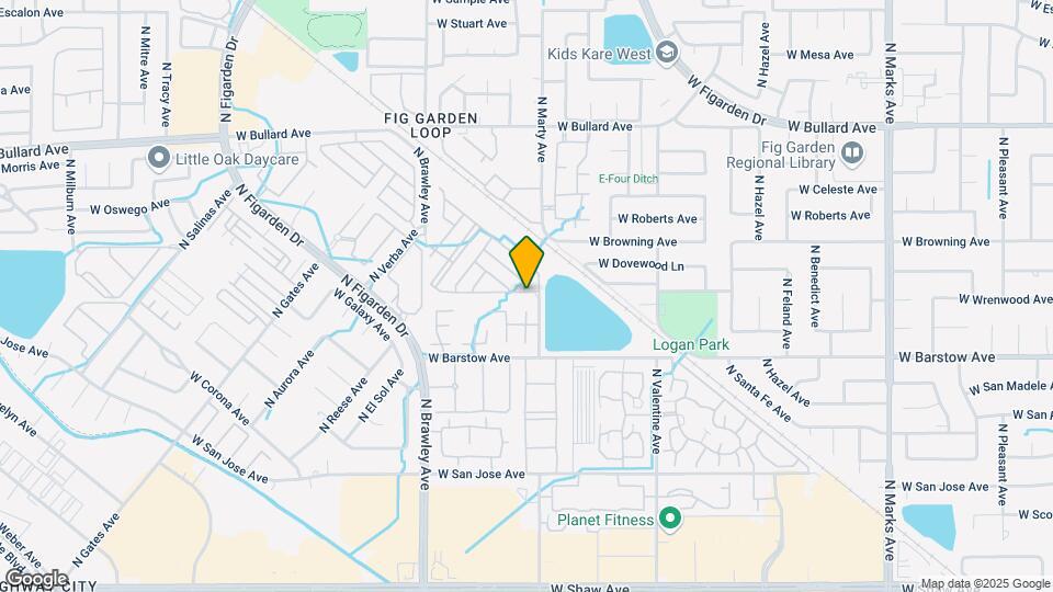 3621 W Pomegranate Ln Map and Location Details
