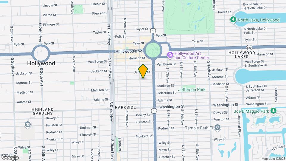 1850 Monroe St Mapa y Detalles de la Ubicación