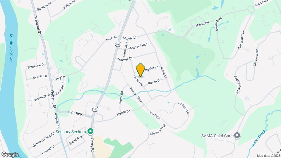 9 Falcon Dr Map and Location Details