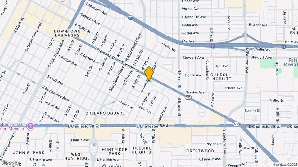 119 S 15th St Map and Location Details