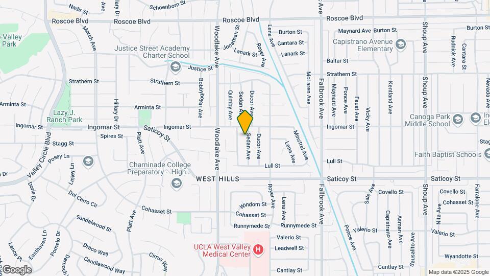7729 Sedan Ave Mapa y Detalles de la Ubicación