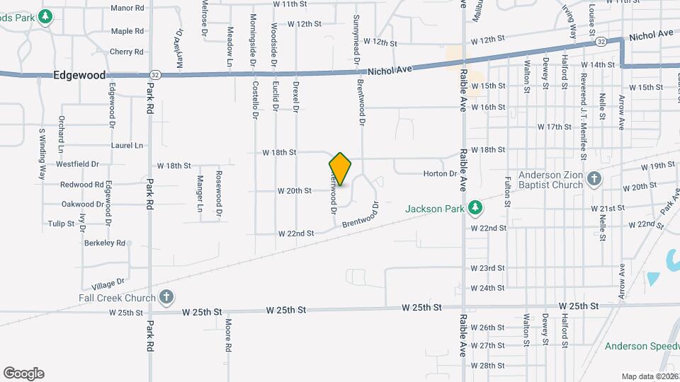 2002 Kerrwood Dr Mapa y Detalles de la Ubicación