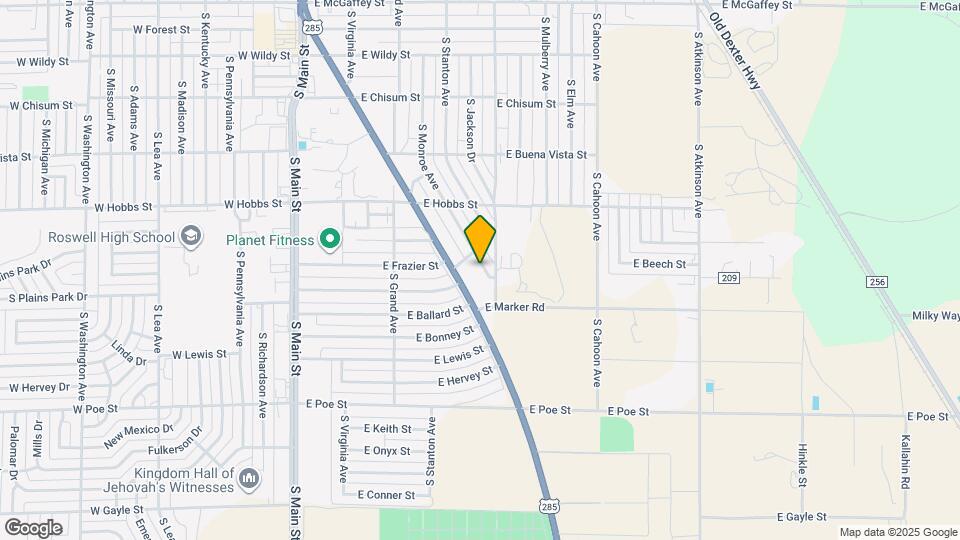 1804 S Monroe Ave Map and Location Details