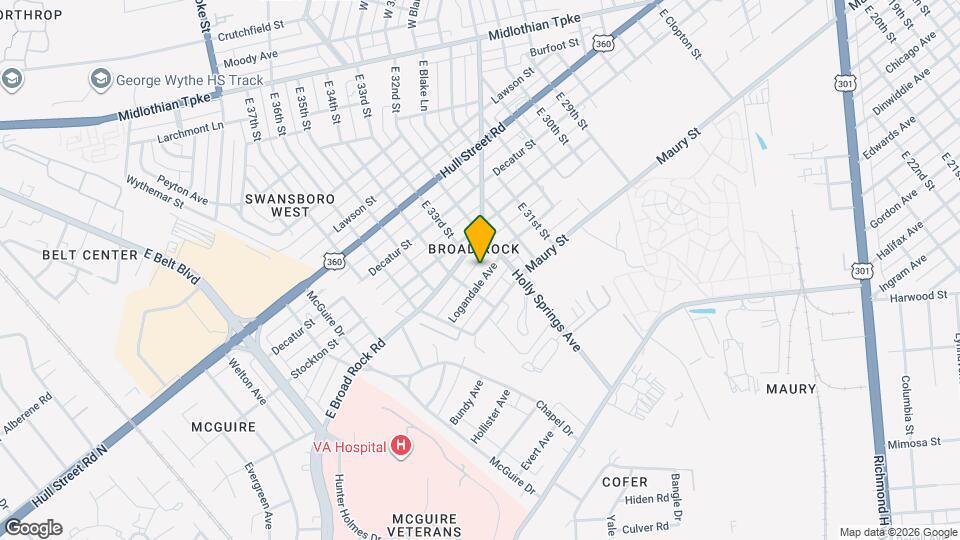 3207 Logandale Ave Map and Location Details