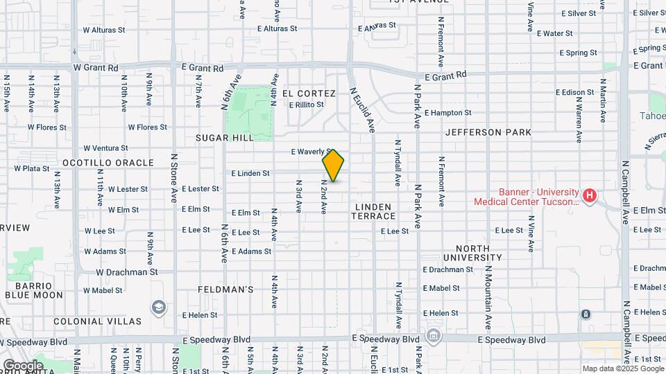 615 E Lester St Map and Location Details