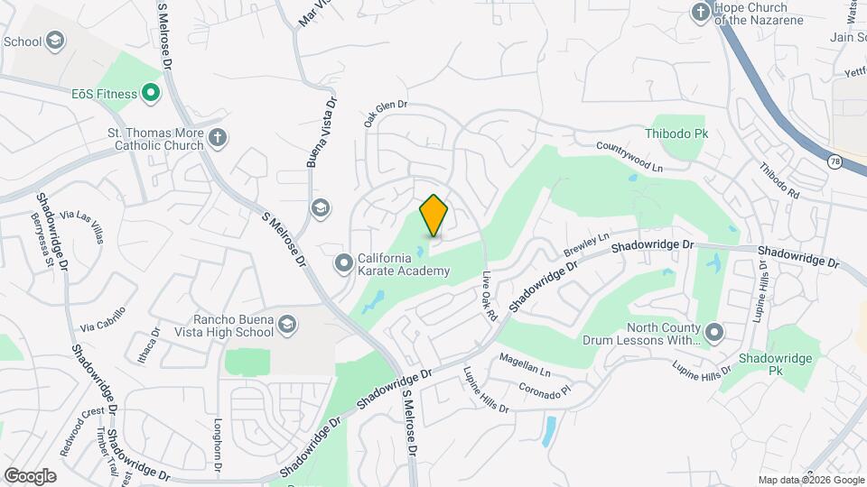 1086 Almeria Ct Map and Location Details