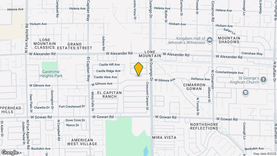 8532 W Gilmore Ave Map and Location Details