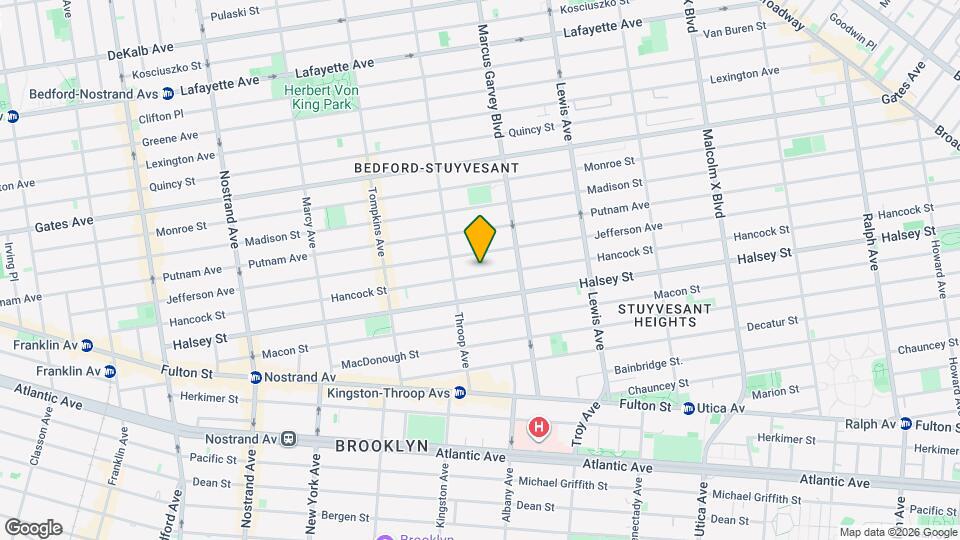 401 Hancock St Mapa y Detalles de la Ubicación