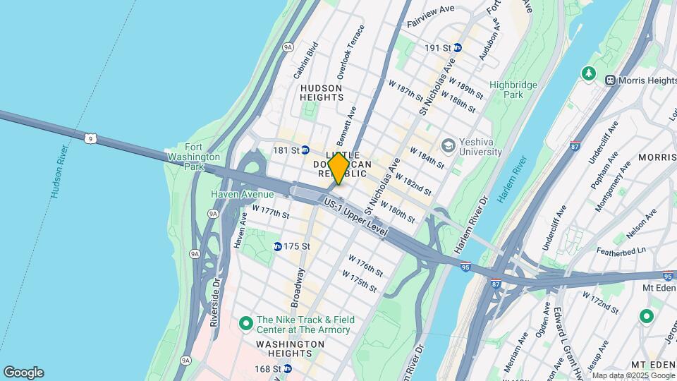 661 W 179th St Mapa y Detalles de la Ubicación