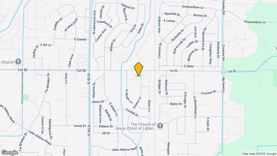 188 S Emery Ln, Unit 1 Map and Location Details