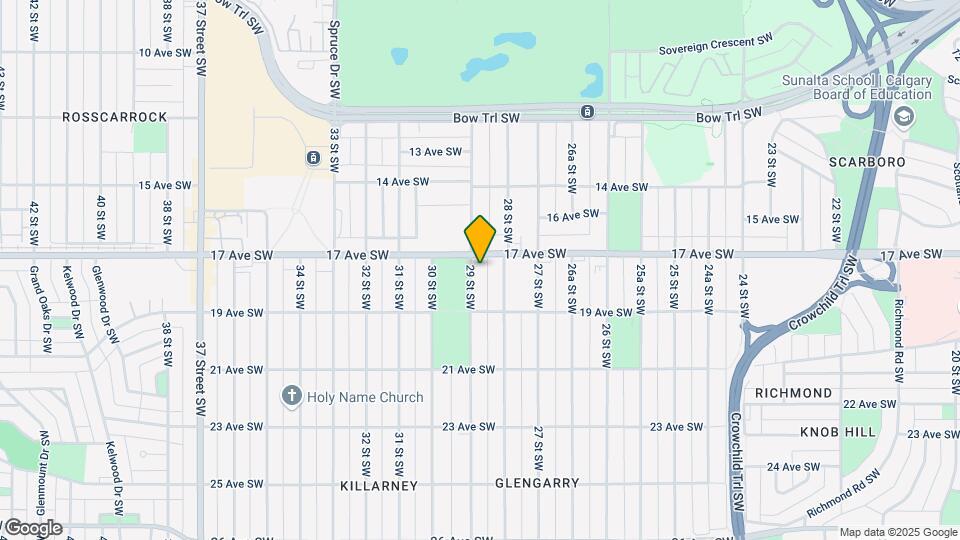 1910 29th St SW Map and Location Details