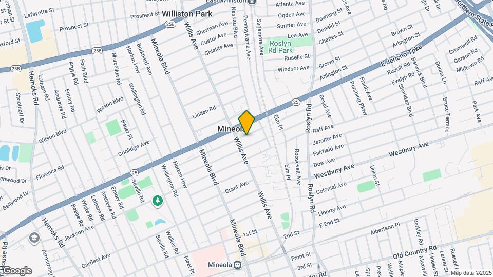 121 Washington Ave, Unit Efficiency Apartment Mapa y Detalles de la Ubicación