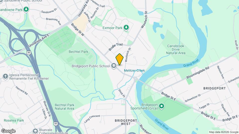 54 Bridge St W Map and Location Details