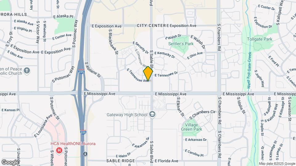 981 S Sable Blvd, Unit 107 Mapa y Detalles de la Ubicación