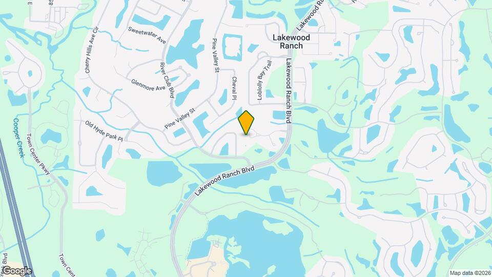 10812 Bullrush Terrace Map and Location Details