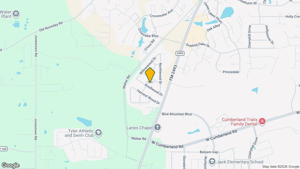 10842 Knollwood Dr Map and Location Details